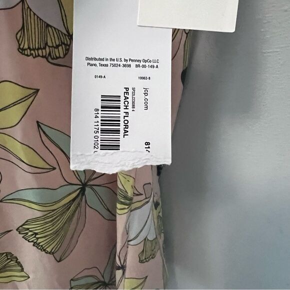 Liz Claiborne Floral Print Sleeveless Blouse Size M NWT! - Picture 4 of 7